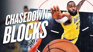 LeBron's Best Chasedown Blocks As A Laker!