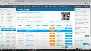 Yobit exchange Airdrop worth $4700 | must try