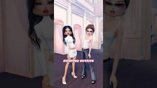 Dress To Impress character’s outfit swap #roblox #dresstoimpress #dti #shorts