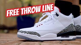 Air Jordan 3 NRG Free Throw Line on foot History