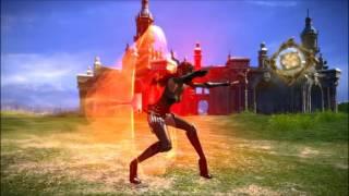 Female Castanic Sorcerer Animation Slow Motion - Tera