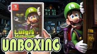 Luigi’s Mansion 2 HD (Nintendo Switch) Unboxing