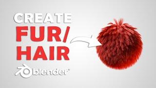 Create Dynamic Fur/Hair in Blender 4.2 Tutorial!