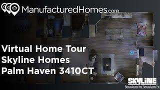 3D Home Tour - Manufacturedhomes.com - Skyline Homes - Palm Haven - 3410CT