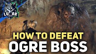 How To Defeat Ogre Boss (El Gigante) Fight Resident Evil 4 Remake