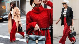 Fall’s Must-Have Styles for Women Over 60 | Why Red Is the Color of Elegance