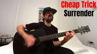 Surrender - Cheap Trick [Acoustic Cover by Joel Goguen]