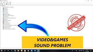 how to fix sound video and game controllers || speaker setup unknown windows 10