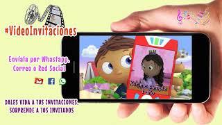 Invitación Video Super Why #videoinvitaciones