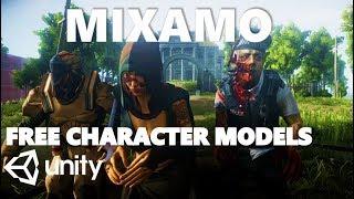 HOW FULLY IMPORT MIXAMO CHARACTER MODELS AND ANIMATIONS INTO UNITY TUTORIAL