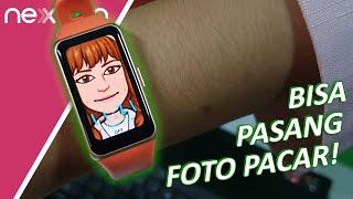 Here's How To Replace Watch Face Huawei Band 6 With Photos | NexTutorial (eng sub)