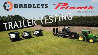 BRADLEYS - Trailer testing mix with Prinoth machines