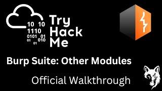 BurpSuite : Other Modules Walkthrough | TryHackMe or THM