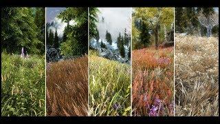 Skyrim SE - Grass Mod: Northern Grass SE