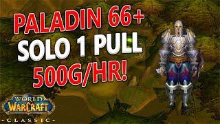 WoW Classic - Paladin SOLO 1 Pull - 500g/hr! Black Morass AOE Farm!