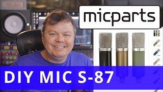 DIY microphone : S-87 Kit from Microphone-parts.com