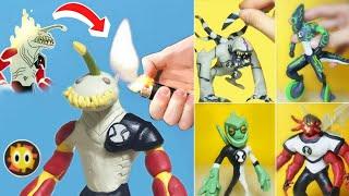 How to make Ben10 Fusion Alien using clay tutorial ｜ Ben10 Clay