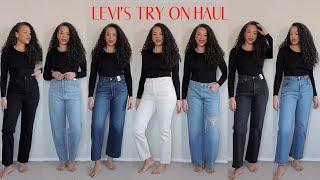 HUGE SALE ALERT!! Levi's TRY ON HAUL | 501 90'S, RIBCAGE & SO MUCH MORE!!