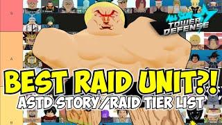 [NEW UNITS] Best SOLO RAID & STORY Mode Meta Units? (All Star Tower Defense Tier List)