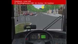 Omsi 2 - Lets Play - Gladbeck Linie 249 - Recklinghausen HBF nach Buer-Rathaus