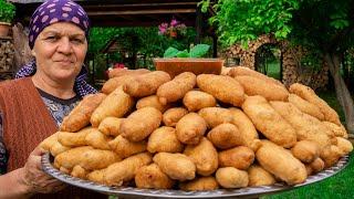 Готовим Пирожки с Картошкой в Казане