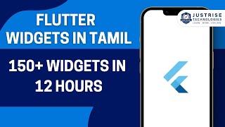 Flutter Widgets All In One in Tamil | Just Rise Academy