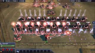 Supreme Commander 2 PVP Trolling With Artillery