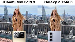 Xiaomi Mix Fold 3 vs Samsung Galaxy Z Fold 5 Camera Test Comparison