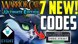 ️NEW UPDATED️WARRIOR CATS CODES ROBLOX 2024 - WARRIOR CATS CODES