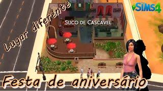 42  / The Sims 4 / Festa de aniversário /  lugar diferente