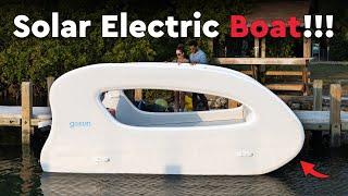 Inflatable Solar Electric Boat | GoSun