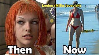 The Fifth Element (1997)  Cast Then and Now // Milla Jovovich