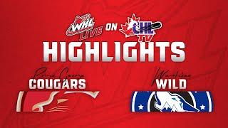 Prince George Cougars at Wenatchee Wild 03/05 | WHL Highlights 2024-25