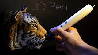 [3D pen] 호랑이 만들기. Making a tiger.