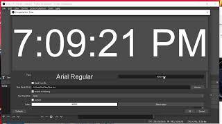 Setup a New Year Countdown, Date and Timer with OBS and Snaz