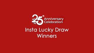 Insta Lucky Draw Winners.  #klmaxiva #luckydraw