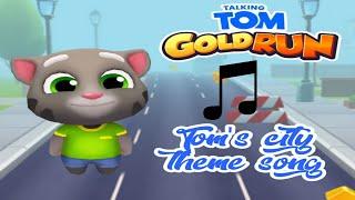 Talking Tom Gold Run Tom's city theme song / Говорящий Том: Бег за золотом саундтрек из города Тома