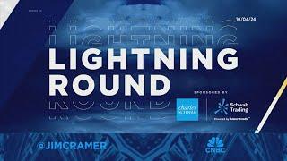 Lightning Round: Shopify is at a great level to buy, says Jim Cramer