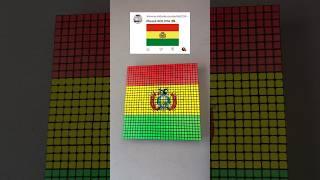 Making Bolivia  With Rubik’s Cubes