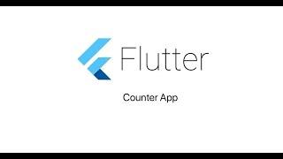 Default Counter App | Flutter