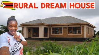 Finally! Building My Beautiful Dream Mansion in The Rural | Village Tour