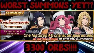 AND BALANCE IS RESTORED BY KLAB! REINFORCEMENTS SUMMONS 3300 ORBS! BLEACH BRAVE SOULS!!