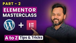 Elementor Pro WordPress Tutorial 𝗣𝗮𝗿𝘁 - 𝟮 | Elementor Pro Tutorial
