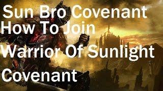 Dark Souls 3 - How To Join Warrior Of Sunlight Covenant ( Sun Bro Covenant )