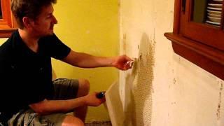 Removing wallpaper is super fun