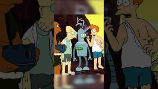 Robots neandertales secuestraron niñas   Futurama T06E09 #shorts  #futurama