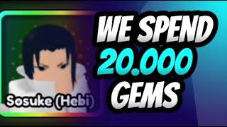 WE SPENT 20,000 GEMS AND GOT... + GIVEAWAY WINNER  ROBLOX PAPTAB ANIME VANGUARDS