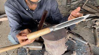 HOW TO MAKE A YAKUT KNIFE FROM STEEL FILE