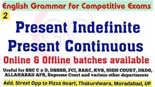 #Tense | #Present_indefinite_tense #Present_continuous_tense | English Grammar | Achal Gaur Sir