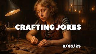 Crafting jokes. 8/05/25 Halunke Comedy Salon